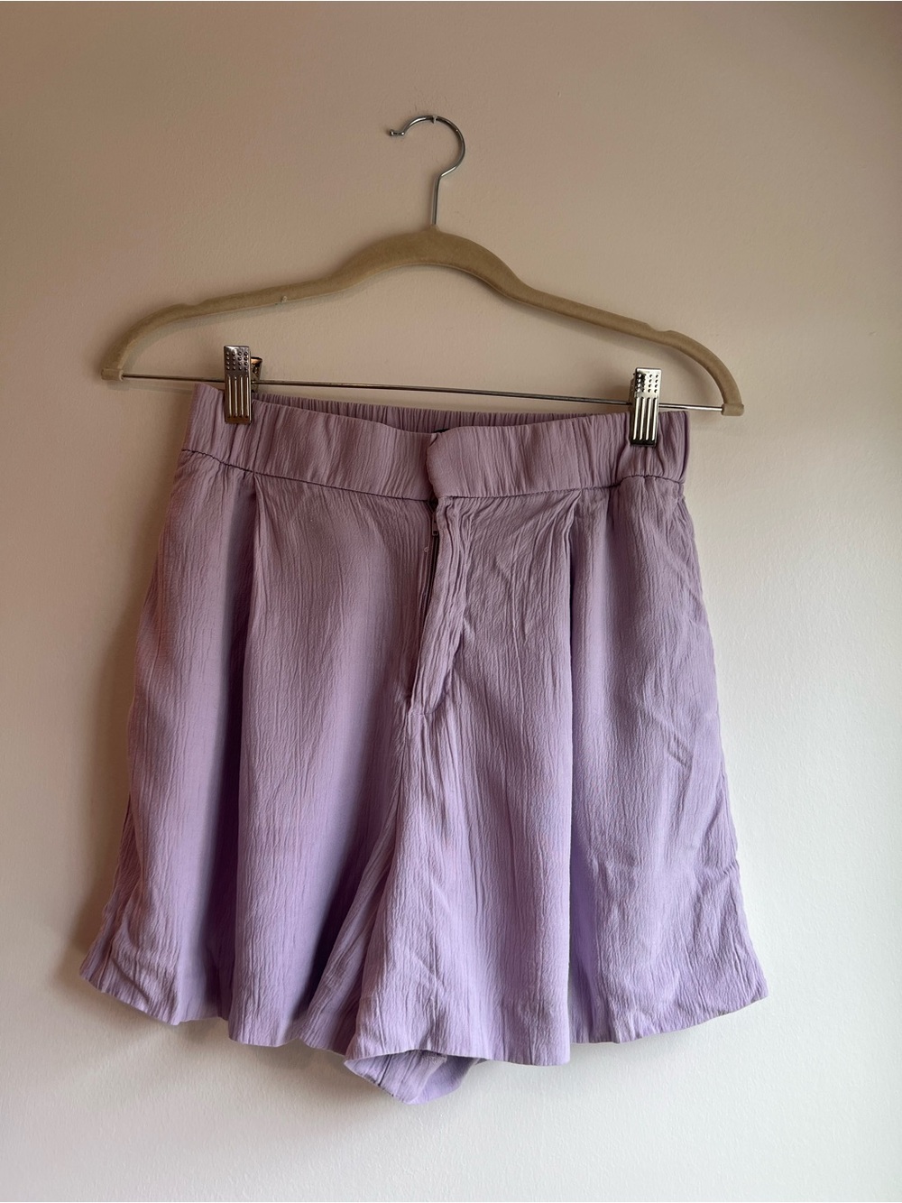 Zara Lilac Shorts
